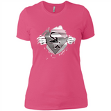 Chicago White Sox And Superman Fans - Ladies' Boyfriend T-Shirt