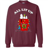 Peanuts By Schulz Snoopy Young Men_s Christmas - Sweatshirt