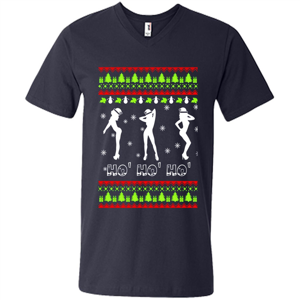 Ho Ho Ho Santa's Helpers Christmas - Men's V-Neck
