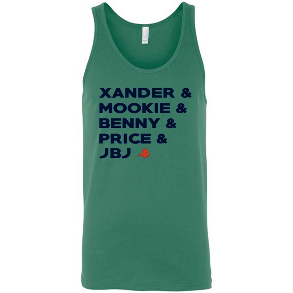 Baseball Favorite Players - Canvas Unisex Tank