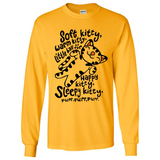 Soft kitty warm kitty little ball of fur - Long Sleeve T-Shirt