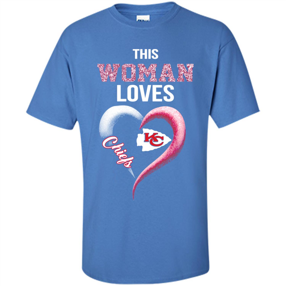 This Woman love Chiefs NFL football team - Shirt