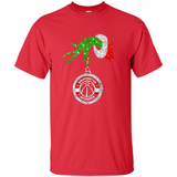 Funny Washington Wizards Glitter Grinch Monogram Ornament Christmas - Shirt
