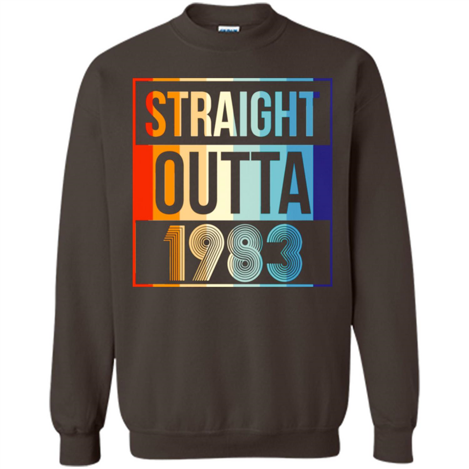Retro Straight Outta 1983 35 Years Old - Sweatshirt