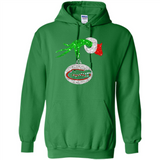 Funny Florida Gators Glitter Grinch Monogram Ornament Christmas Gift - Hoodie