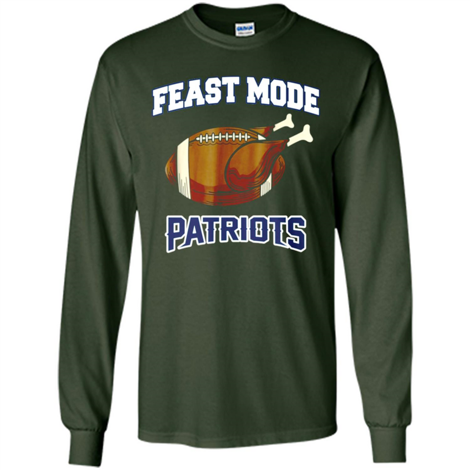 Feast Mode Patriots Shirt - New England Turkey Thanksgiving