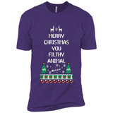 Merry Christmas You Filthy Animal Sweatshirt PINGPONG
