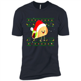 TACO Santa Hat Ugly Christmas shirt Ladies' Boyfriend