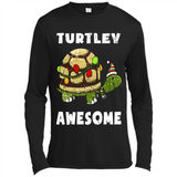 Turtley Awesome - Canvas Long Sleeve T-Shirt