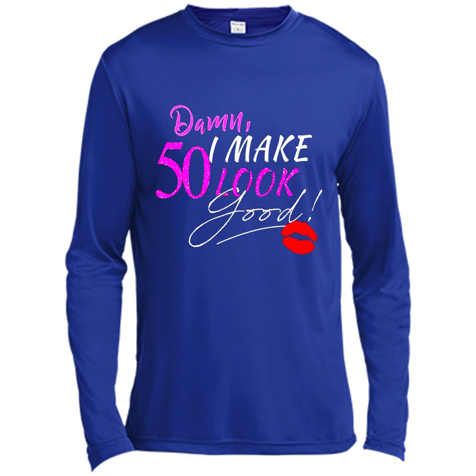 I Make 50 Look Good 50 Years To Perfection - Canvas Long Sleeve T-Shirt