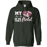 Florida State Seminoles Football My Heart is on that Field - Hoodie