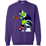 Los Angeles Rams Toilet Grinch Santa Claus Football Fan PINGPONG