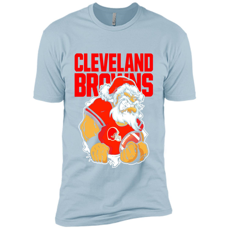 Grumpy Santa Claus Cleveland Browns Football Team PINGPONG