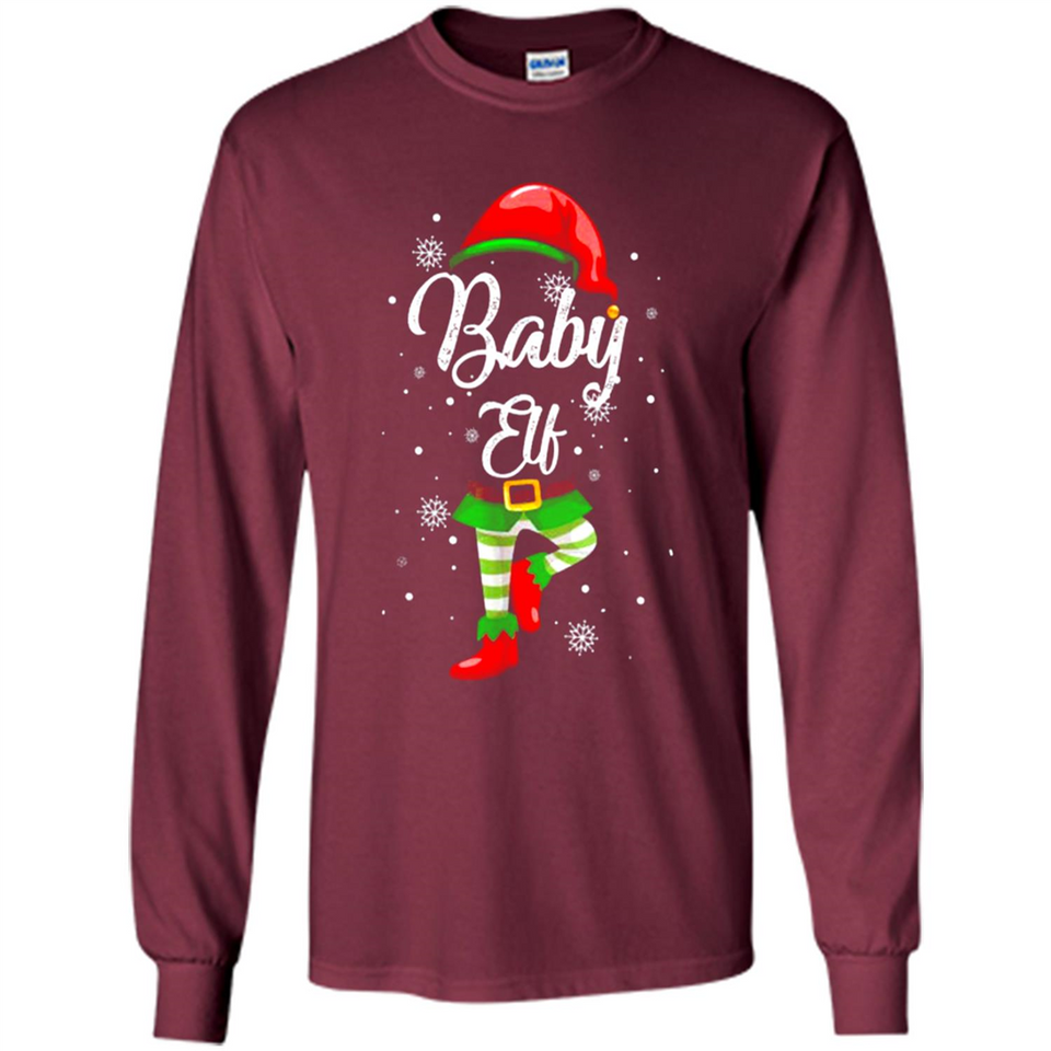 Baby Elf Matching Family Christmas T-Shirt Pajamas Elves PINGPONG