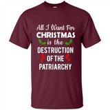 All I Want For Christmas Is The Destruction Of The Patriarchy sweater PINGPONG