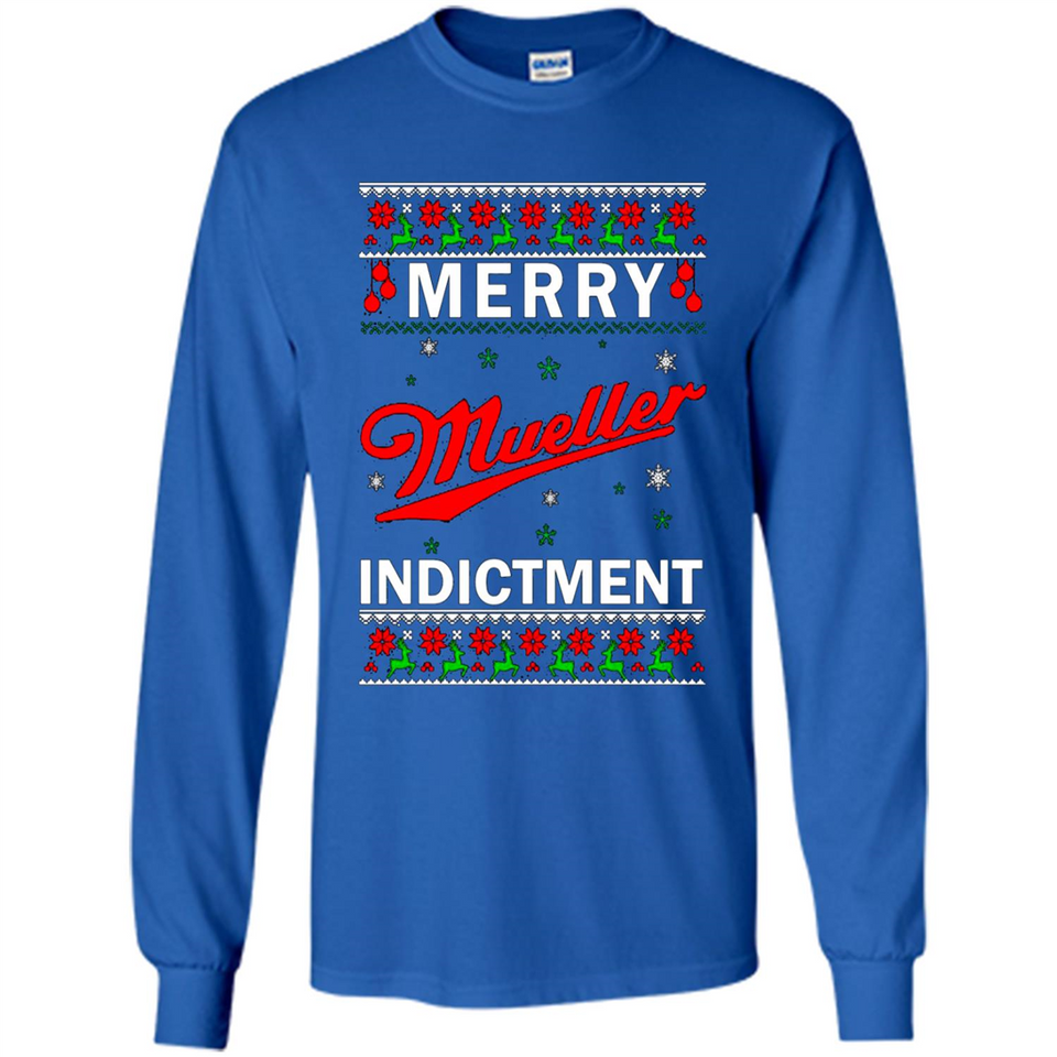 Merry Muller indictment Christmas sweatshirt PINGPONG