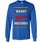 Merry Muller indictment Christmas sweatshirt PINGPONG