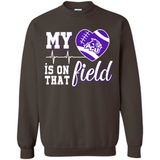 Abilene Christian Wildcats Football My Heart is on that Field - Sweatshirt