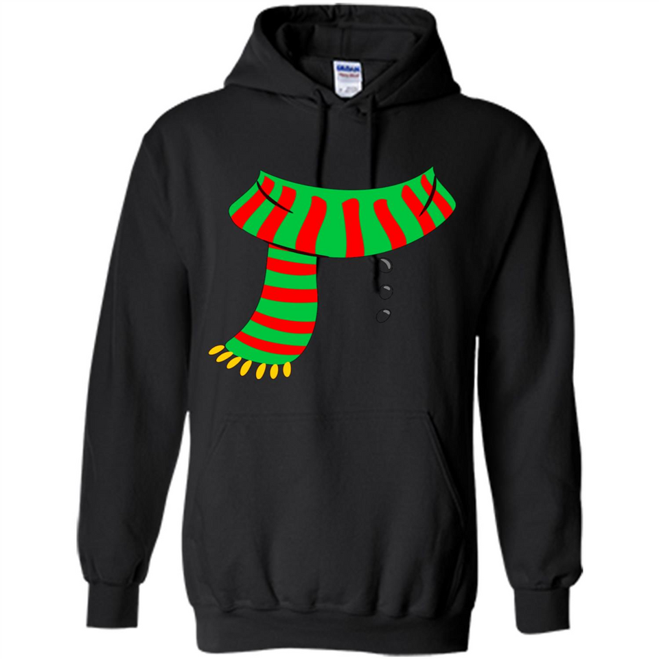 Snowman Scarf Costume T-shirt Christmas