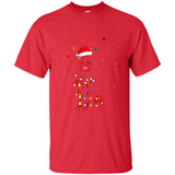 Rottweiler Santa Lights Christmas Dog Xmas Sweatshirt - Shirt