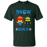 Snow Day Shirt For Golden State Warriors Vs Minion Fans pingpong