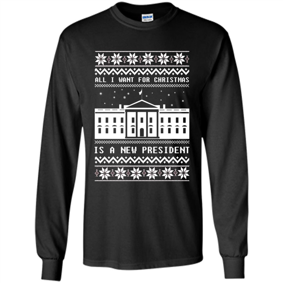 All I want for Christmas is a new president ugly PINGPONG