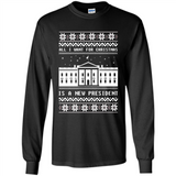 All I want for Christmas is a new president ugly PINGPONG