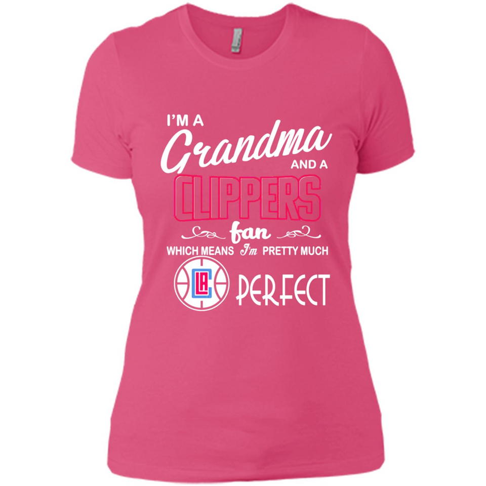 I'M A Grandma And A Los Angeles Clippers Fans