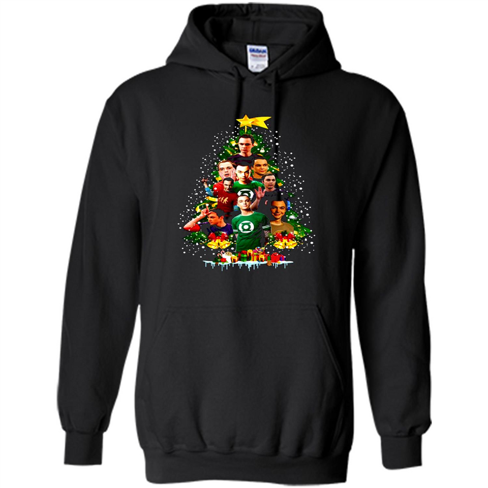 Sheldon Cooper Christmas tree sweater PINGPONG