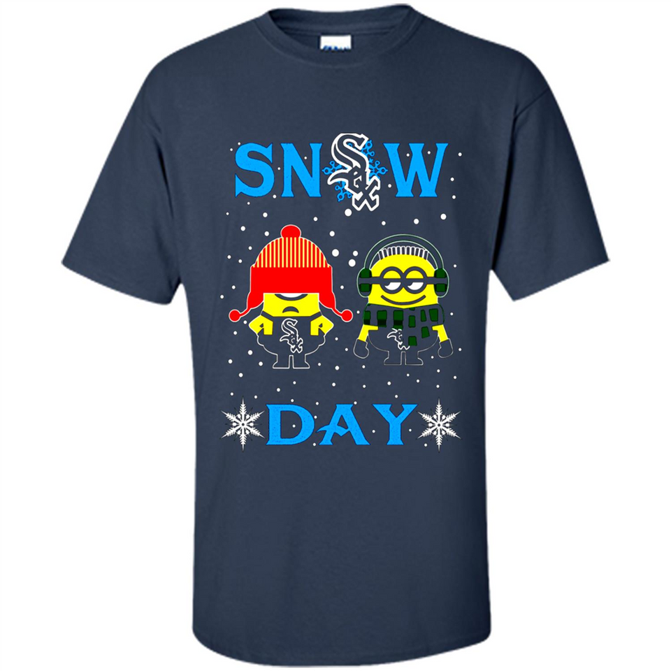 Snow Day Shirt For Chicago White Sox Vs Minion Fans pingpong