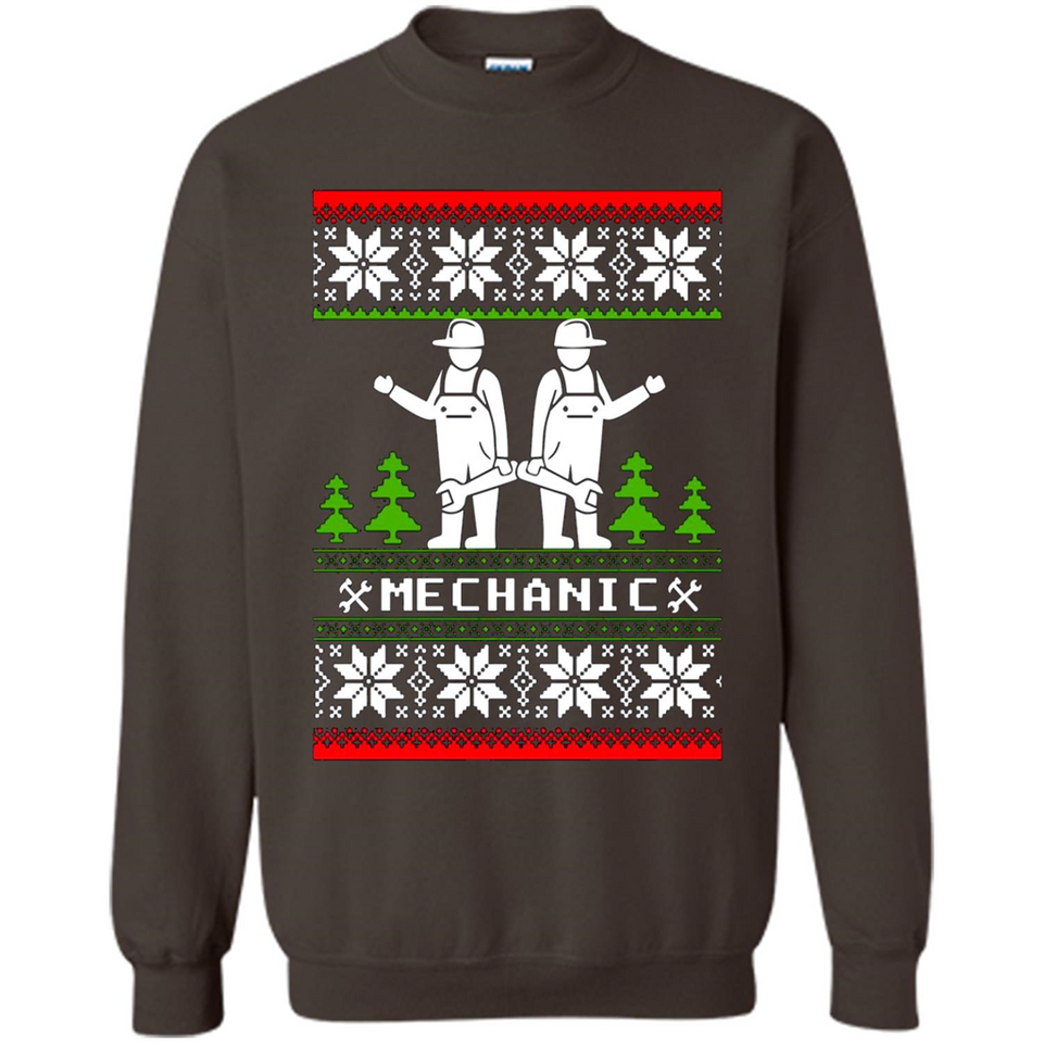 Mechanic Christmas sweater PINGPONG