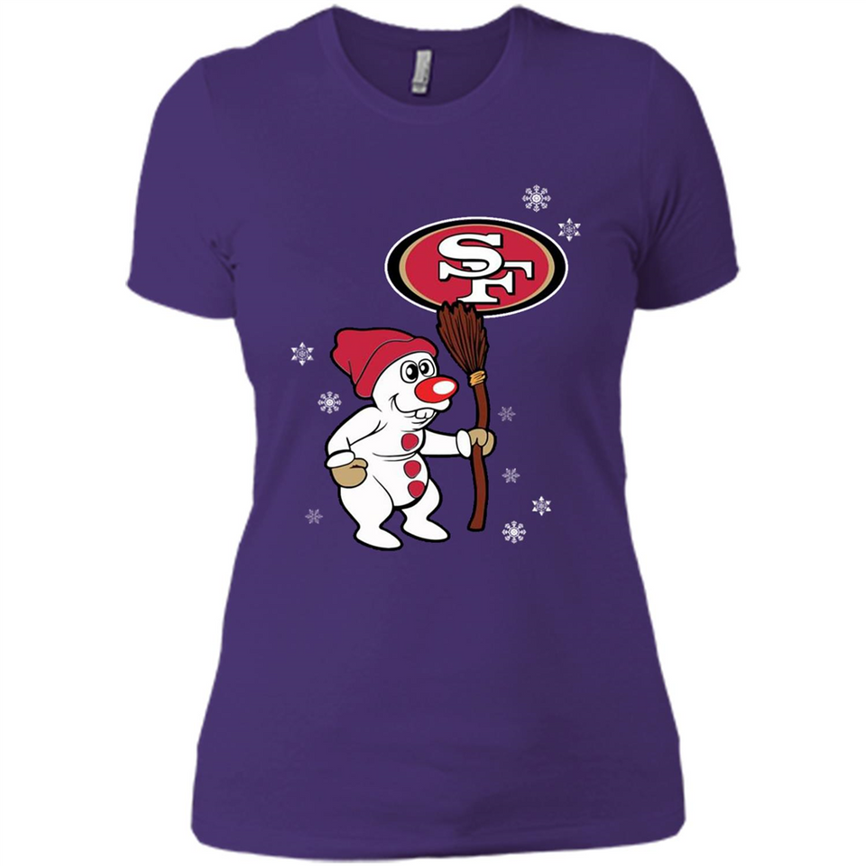 San Francisco 49ers Snowman