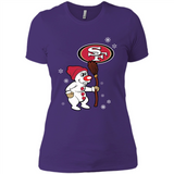 San Francisco 49ers Snowman