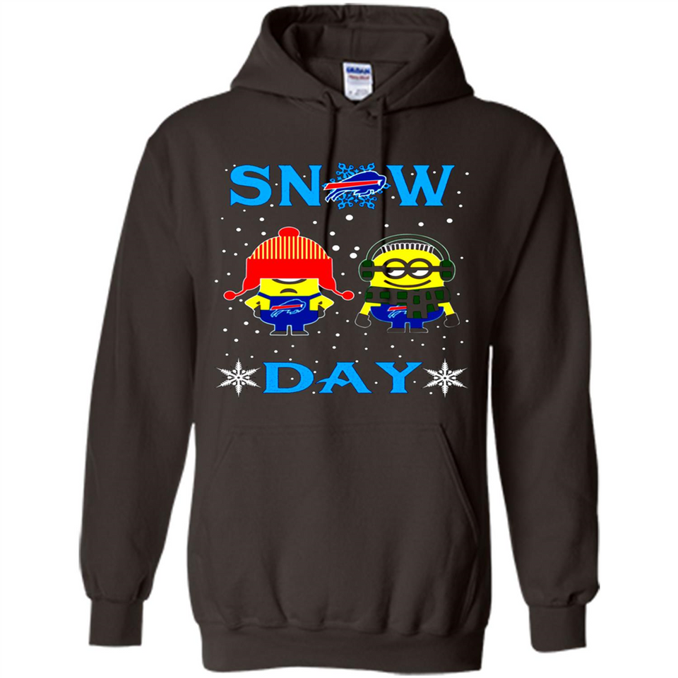 Snow Day Shirt For Buffalo Bills Vs Minion Fans pingpong