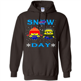 Snow Day Shirt For Buffalo Bills Vs Minion Fans pingpong