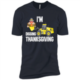 I'm Digging Thanksgiving Cute Turkey Tractor