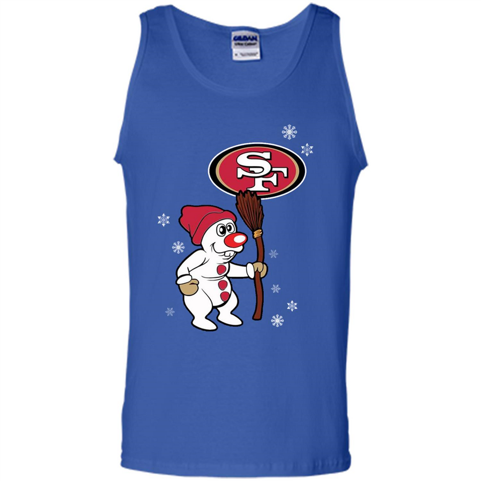 San Francisco 49ers Snowman