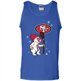San Francisco 49ers Snowman