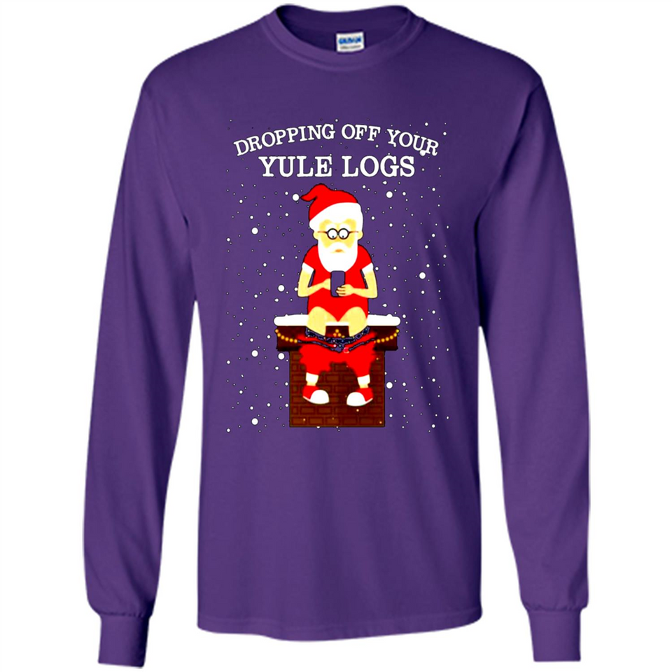 Santa Dropping Off Your Yule Logs