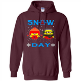 Snow Day Shirt For Los Angeles Angels Vs Minion Fans pingpong