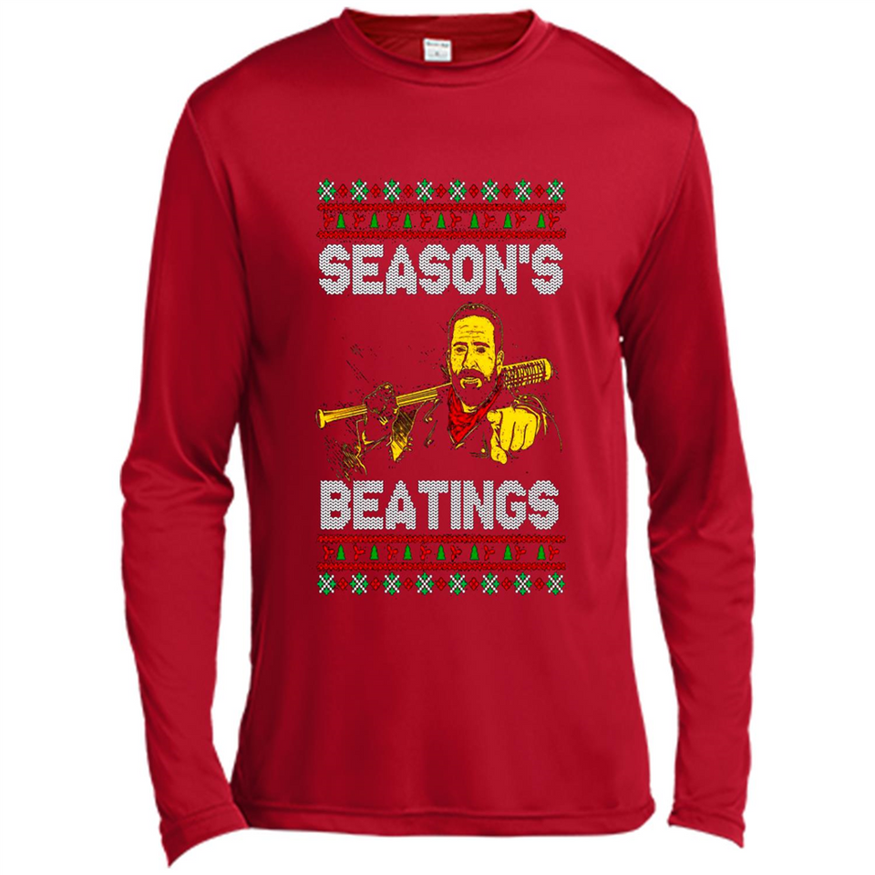 Negan Season's Beatings Christmas PINGPONG