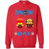 Snow Day Shirt For Cleveland Cavaliers Vs Minion Fans pingpong