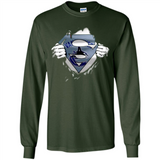 Vancouver Canucks And Superman Fans - Long Sleeve T-Shirt
