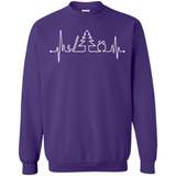 Heartbeat Christmas Tree T-shirt Funny Xmas Costume