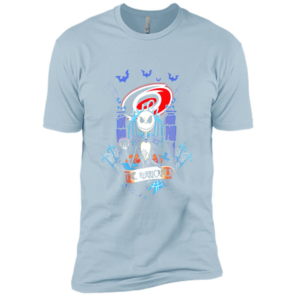 Carolina Hurricanes Halloween The Nightmare Before Christmas - Premium Short Sleeve T-Shirt
