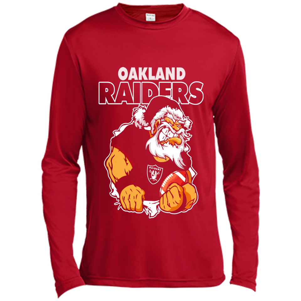 Grumpy Santa Claus Oakland Raiders Football Team PINGPONG
