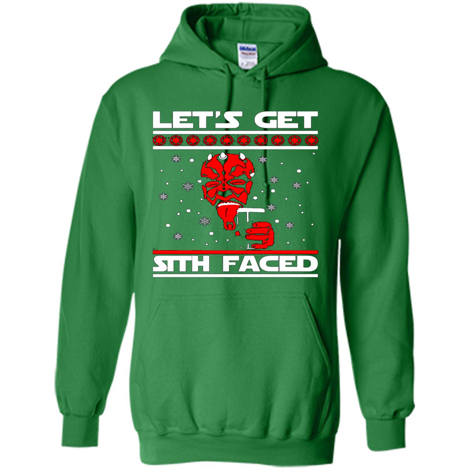 Let’s get sith faced Christmas sweatshirt PINGPONG