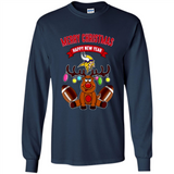 Minnesota Vikings NFL Reindeer Funny Merry Christmas And Happy New Year