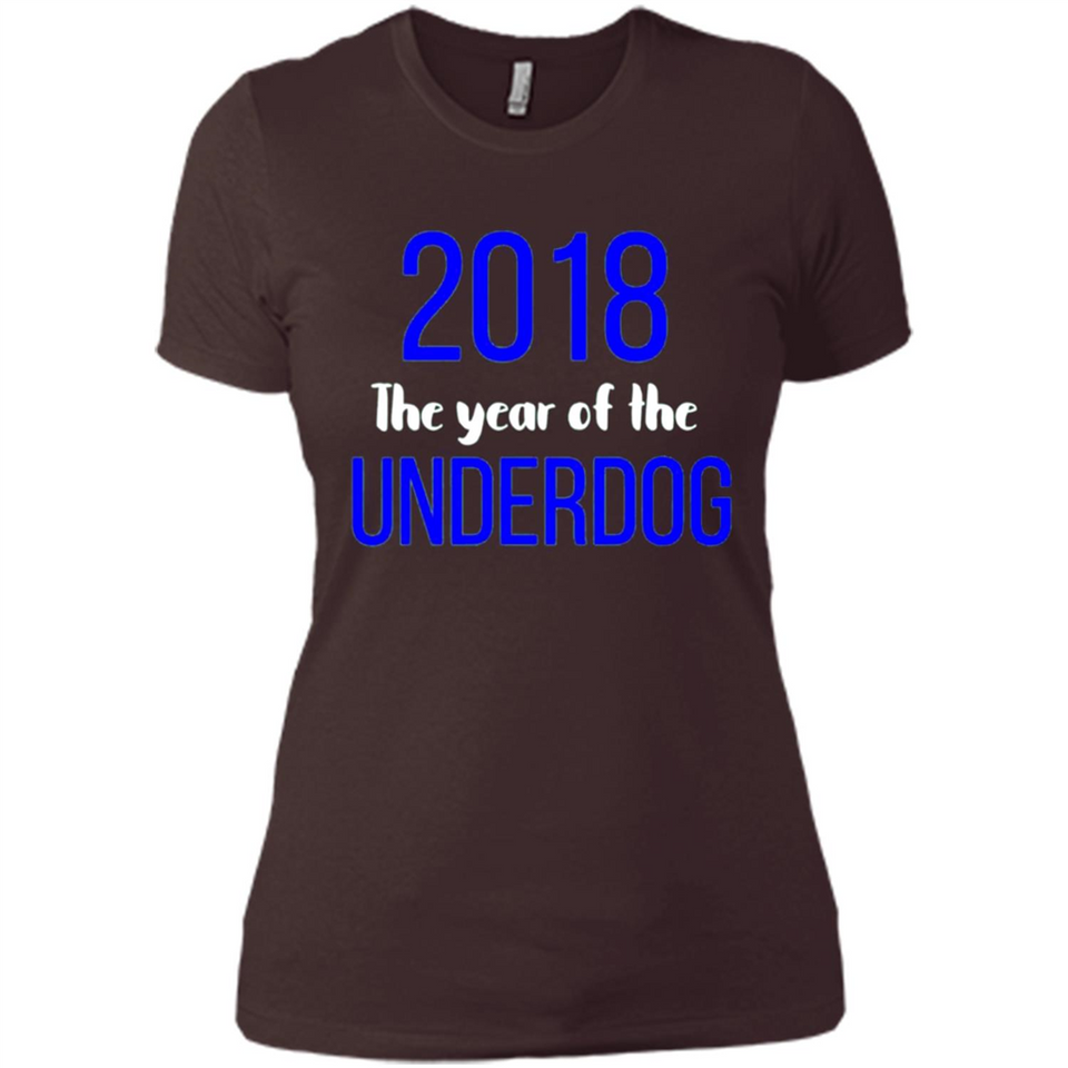 2018 The Year of the underdog tee - Ladies' Boyfriend T-Shirt