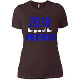 2018 The Year of the underdog tee - Ladies' Boyfriend T-Shirt